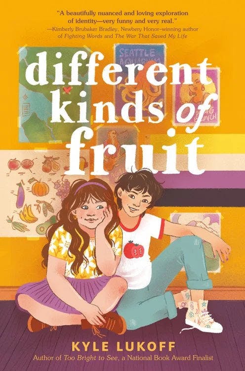 book cover for Different Kinds of Fruit