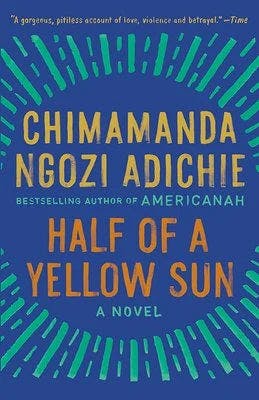 book cover for Half of a Yellow Sun