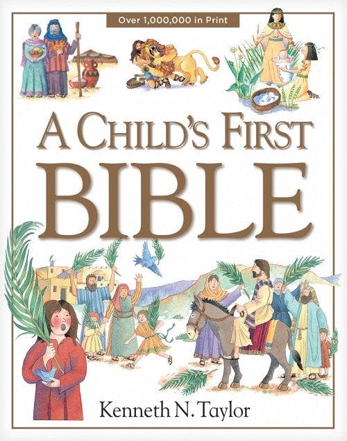 book cover for A Child's First Bible