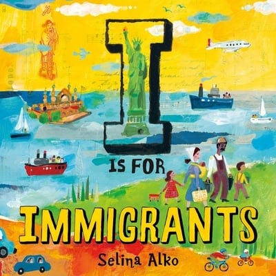 book cover for I Is for Immigrants
