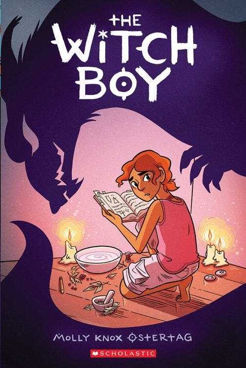 book cover for The Witch Boy: A Graphic Novel (the Witch Boy Trilogy #1)