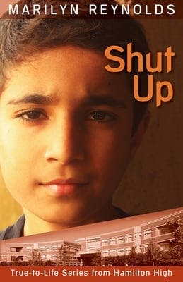 book cover for Shut Up