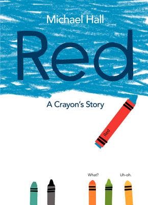 book cover for Red: A Crayon's Story