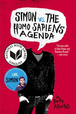 book cover for Simon vs. the Homo Sapiens Agenda