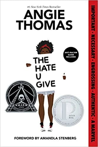 book cover for The Hate U Give: A Printz Honor Winner