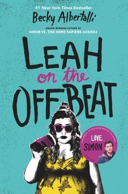 book cover for Leah on the Offbeat