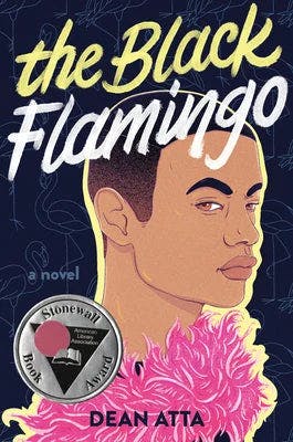 book cover for The Black Flamingo