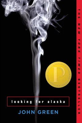 book cover for Looking for Alaska