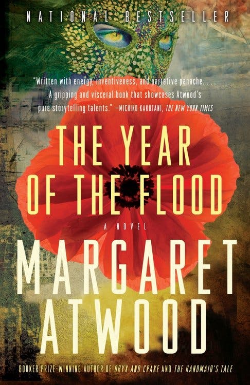 book cover for The Year of the Flood