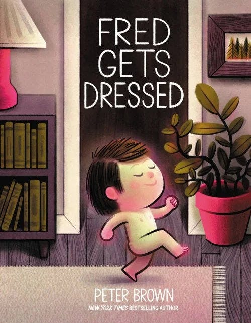 book cover for Fred Gets Dressed