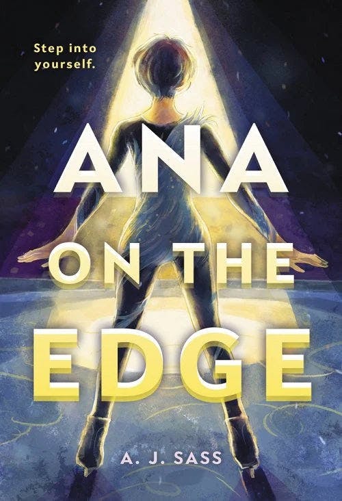 book cover for Ana on the Edge