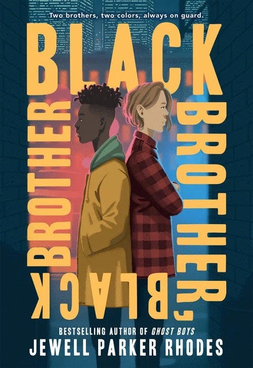 book cover for Black Brother, Black Brother