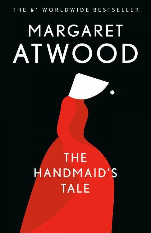 book cover for The Handmaid's Tale