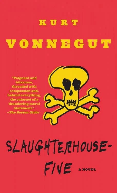 book cover for Slaughterhouse-Five: Or the Children's Crusade, a Duty-Dance with Death