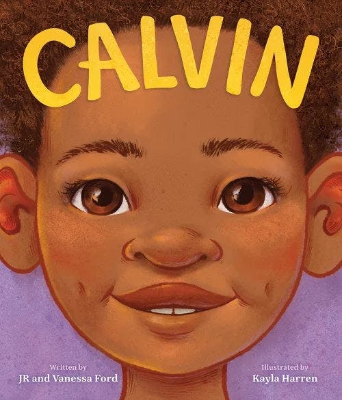 book cover for Calvin