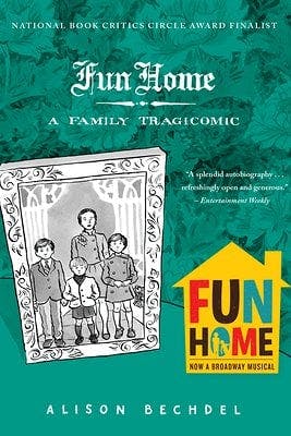 book cover for Fun Home: A Family Tragicomic