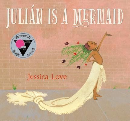 book cover for Julián Is a Mermaid