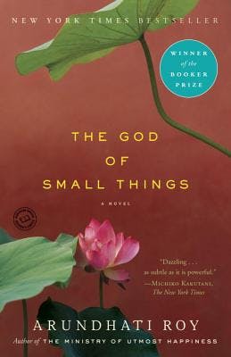 book cover for The God of Small Things