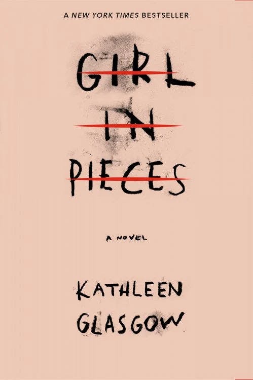 book cover for Girl in Pieces