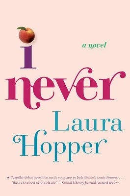 book cover for I Never