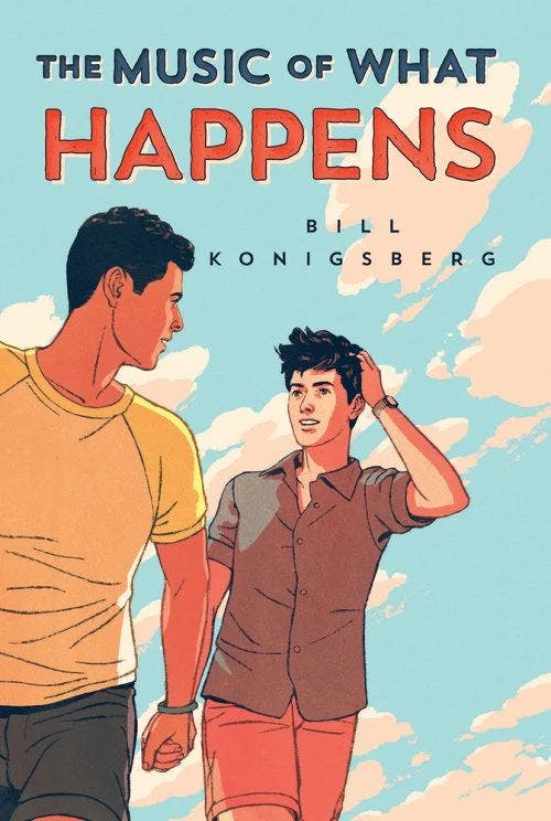 book cover for The Music of What Happens