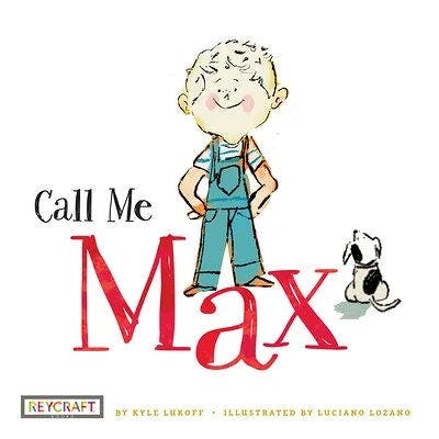 book cover for Call Me Max
