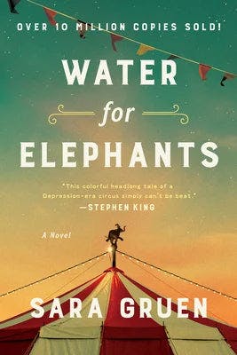 book cover for Water for Elephants