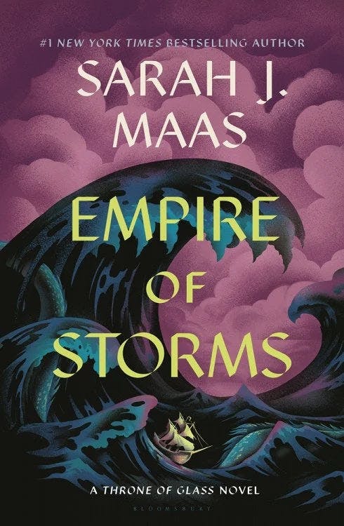 book cover for Empire of Storms