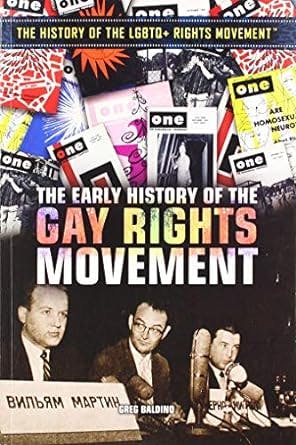 book cover for The Early History of the Gay Rights Movement