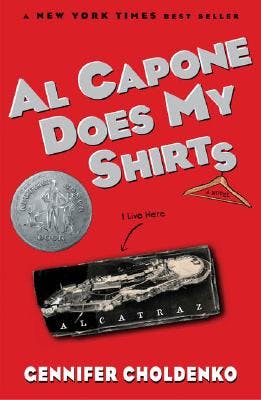 book cover for Al Capone Does My Shirts