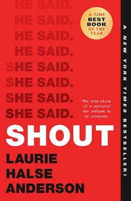 book cover for Shout: A Poetry Memoir