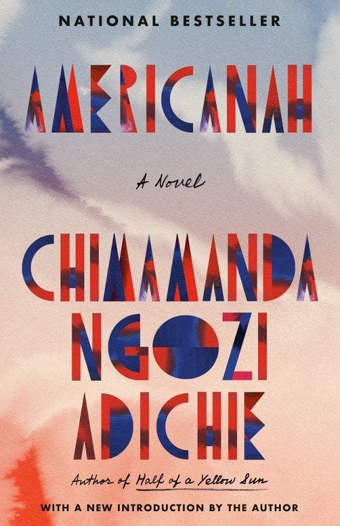 book cover for Americanah