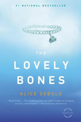 book cover for The Lovely Bones