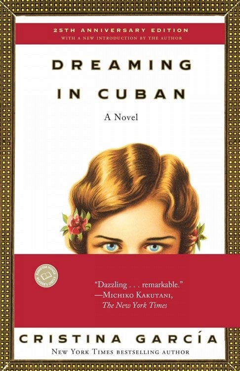 book cover for Dreaming in Cuban