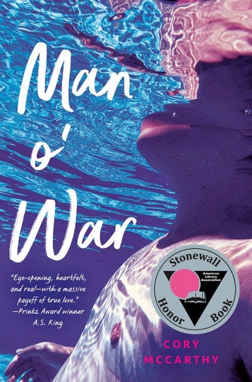 book cover for Man O' War