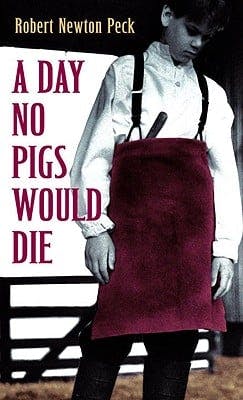 book cover for A Day No Pigs Would Die