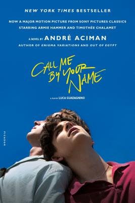 book cover for Call Me by Your Name