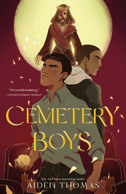 book cover for Cemetery Boys