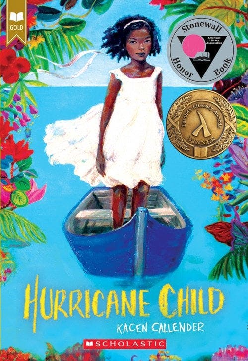 book cover for Hurricane Child