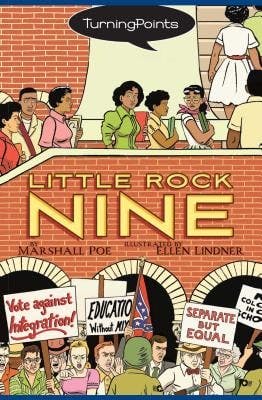 book cover for Little Rock Nine