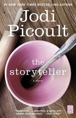 book cover for The Storyteller