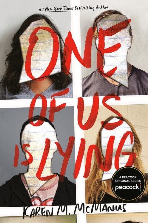 book cover for One of Us Is Lying
