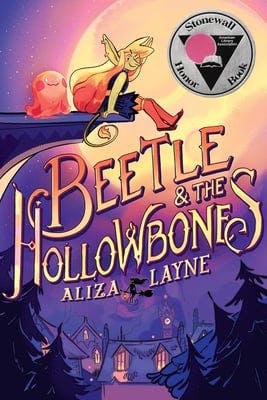 book cover for Beetle & the Hollowbones