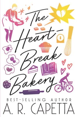 book cover for The Heartbreak Bakery