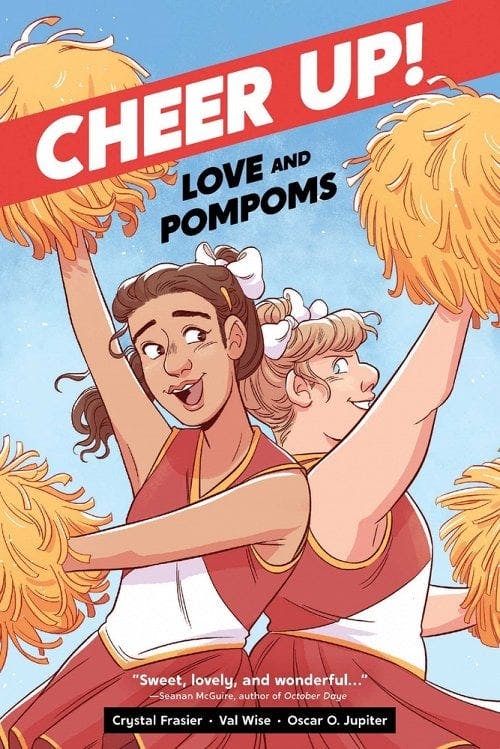 book cover for Cheer Up: Love and Pompoms