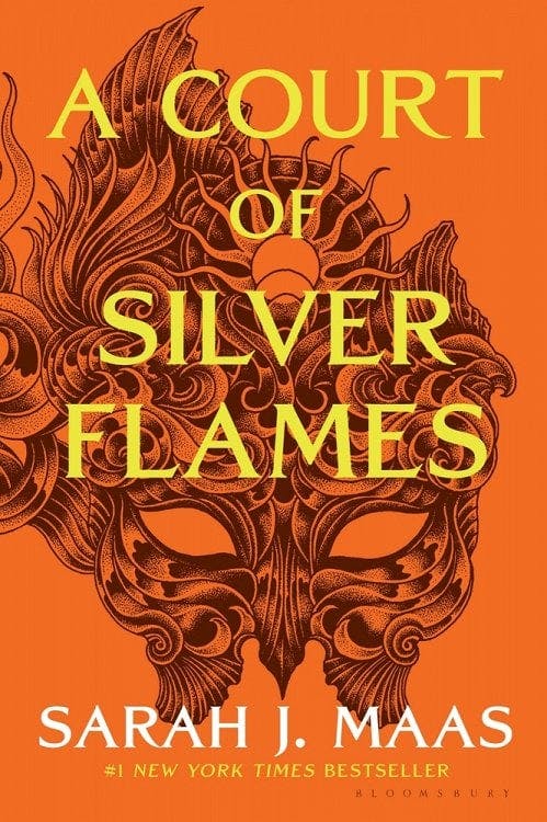 book cover for A Court of Silver Flames