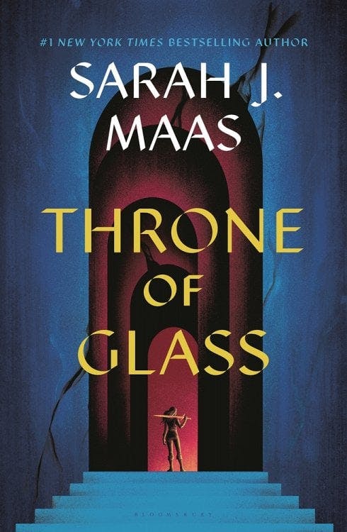 book cover for Throne of Glass