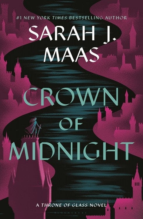 book cover for Crown of Midnight