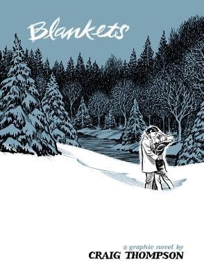 book cover for Blankets: A Graphic Novel