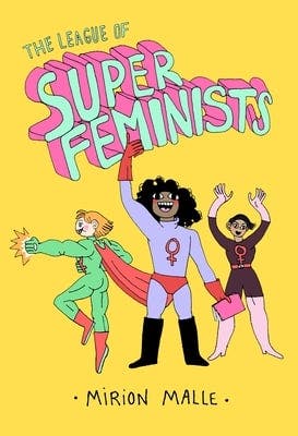 book cover for The League of Super Feminists